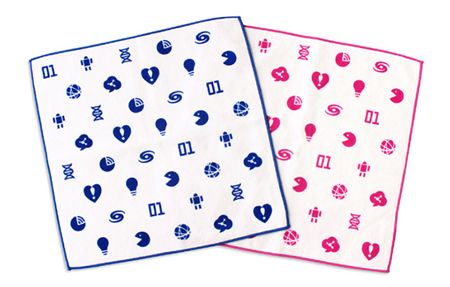 Miraikan Shop「Miraikan アイコン ハンカチタオル」/日本科学未来館（東京都/江東区）