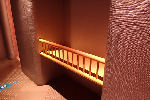 多目的トイレのパブリックシート/多摩六都科学館（東京都/西東京市）