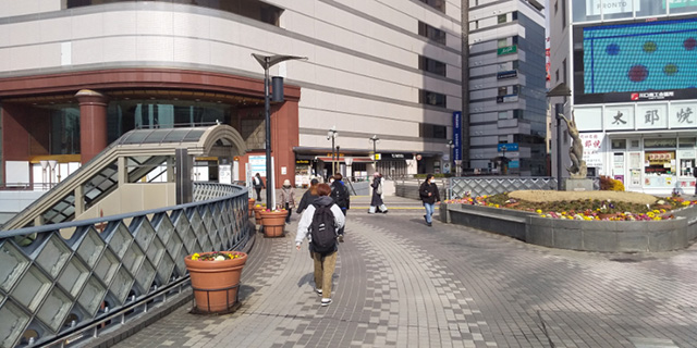 川口市立科学館への道のり（埼玉県）