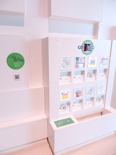 リサイクルを学ぶ展示/千葉市科学館（千葉県）