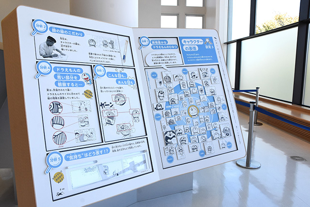 「ドラえもん まんが研究ノート」コーナー/川崎市 藤子・F・不二雄ミュージアム(神奈川県)