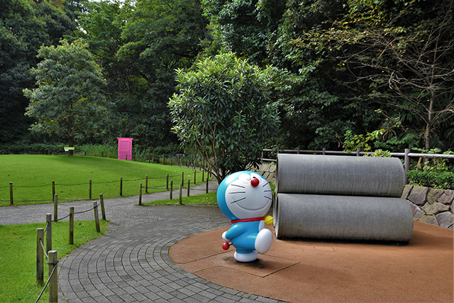 ドラえもんと土管/川崎市 藤子・F・不二雄ミュージアム(神奈川県)