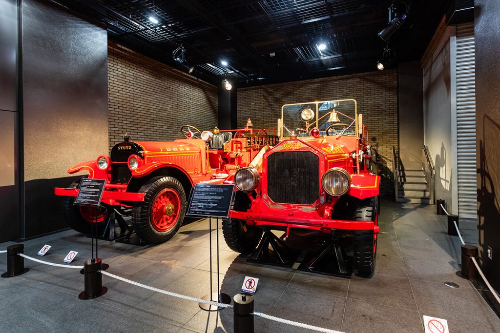 大正と昭和に活躍したポンプ車/消防博物館（東京都/新宿区）
