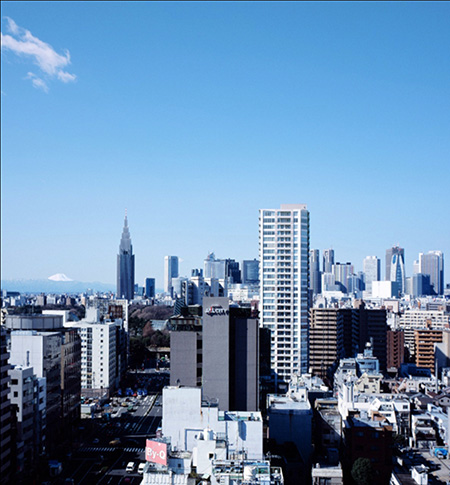 防災ラウンジからの眺め/消防博物館（東京都/新宿区）