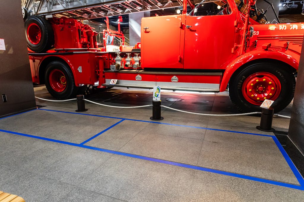 ベビーカー置き場/消防博物館（東京都/新宿区）