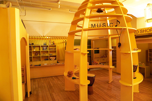 「おんがくコーナー」/東京おもちゃ美術館（東京都/新宿区）