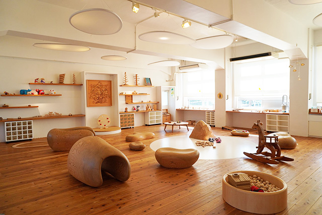 「赤ちゃん木育ひろば」/東京おもちゃ美術館（東京都/新宿区）
