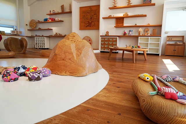 「赤ちゃん木育ひろば」/東京おもちゃ美術館（東京都/新宿区）