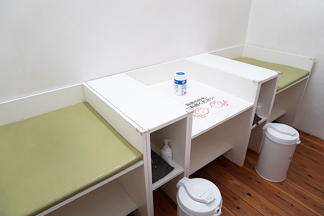 おむつ替え台/東京おもちゃ美術館（東京都/新宿区）