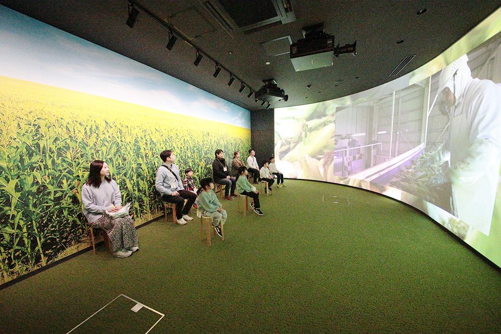 迫力のあるシアター/味の素㈱ 川崎工場（神奈川県）