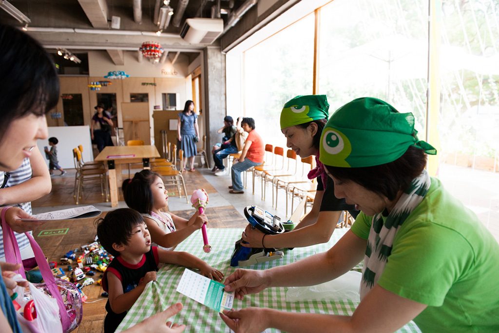 「かえっこバンク」/アーツ千代田3331(東京都/千代田区)