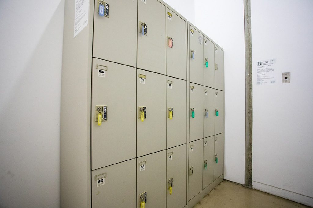 コインリターン式のコインロッカー/アーツ千代田3331(東京都/千代田区)