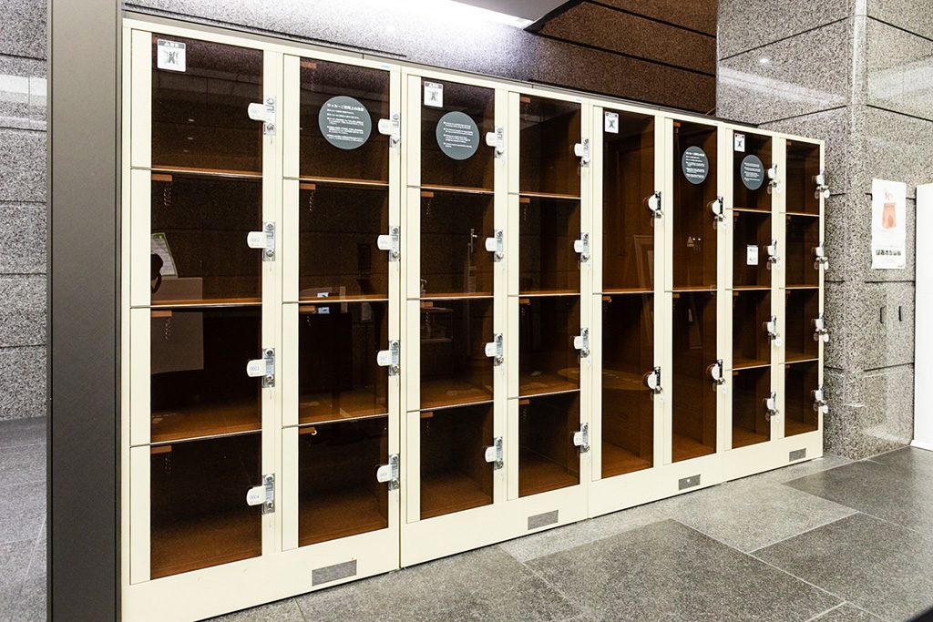 コインロッカー/日本銀行金融研究所貨幣博物館(東京都/中央区)