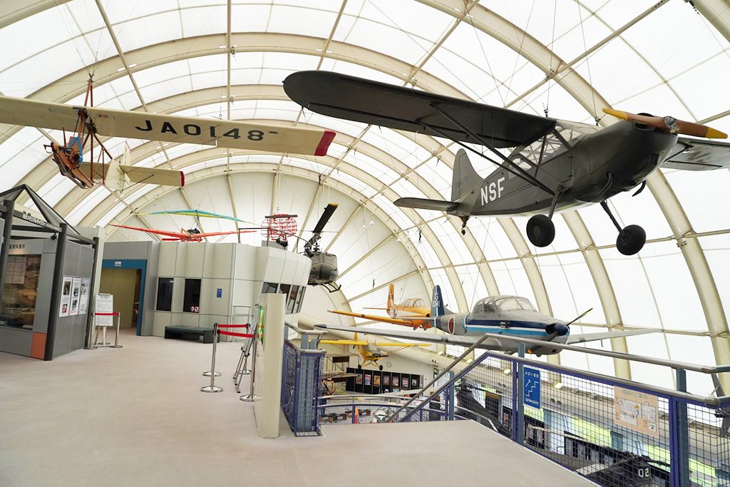 航空機展示エリア/所沢航空発祥記念館（埼玉県/所沢市）