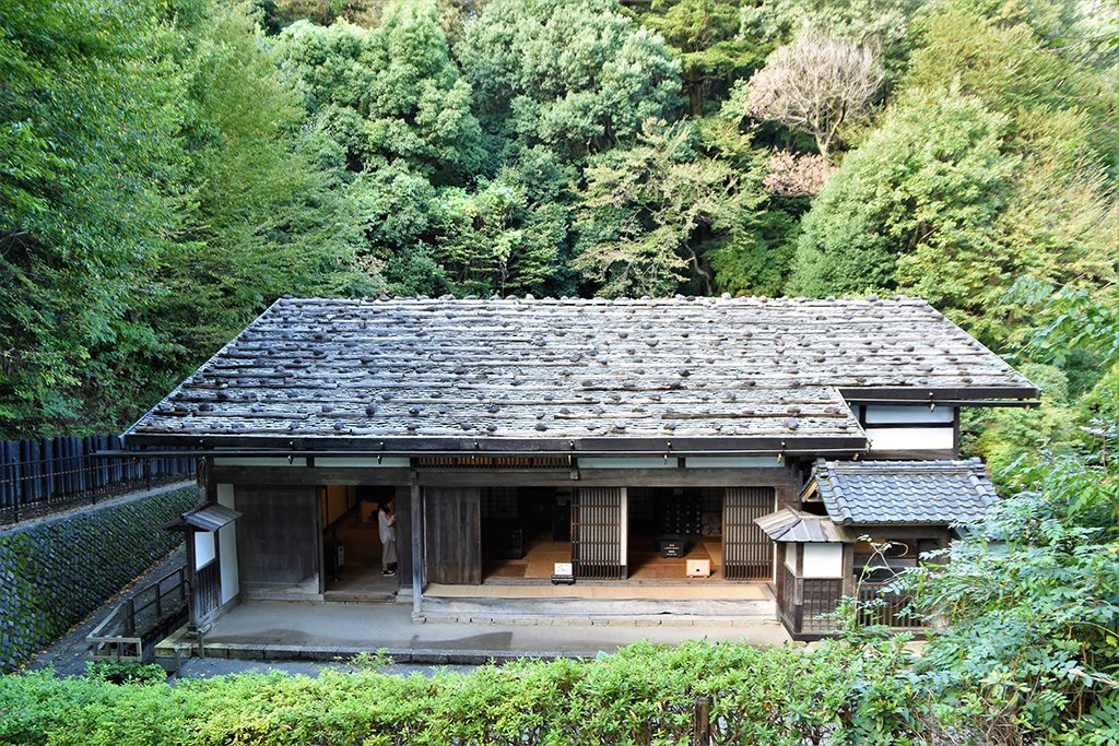長野県の伊那部宿から移築された三澤家住宅/川崎市立日本民家園（神奈川県）