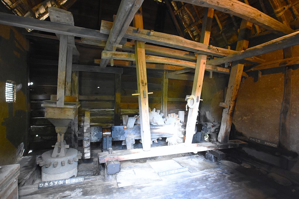 小屋の内部/川崎市立日本民家園（神奈川県）