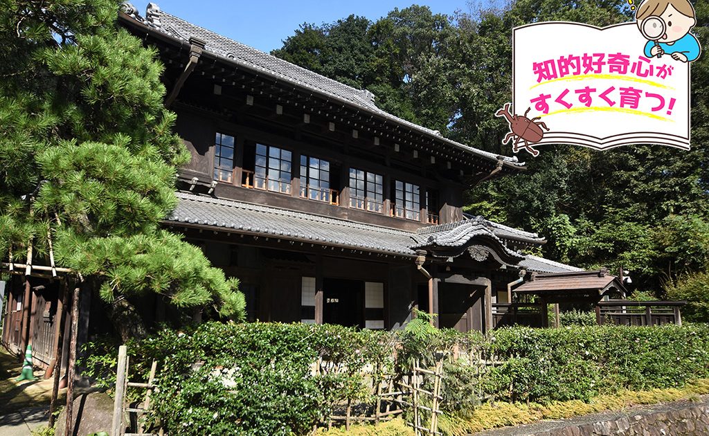 川崎市立日本民家園（神奈川県・川崎市）で、昔の民家生活について知る