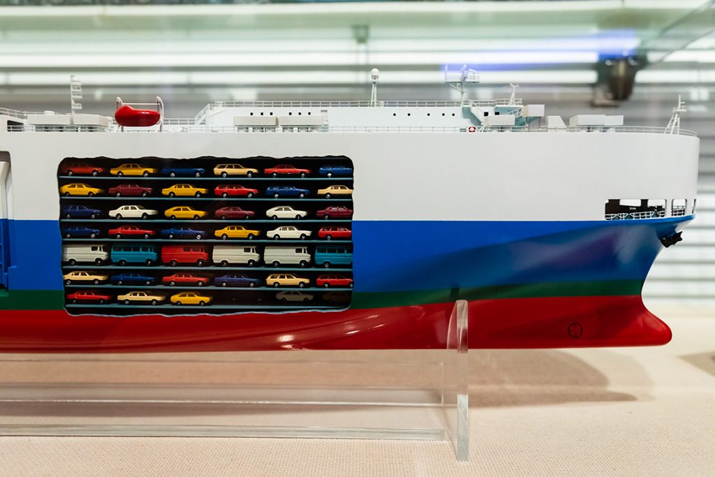 自動車専用船/物流博物館（東京都/港区）