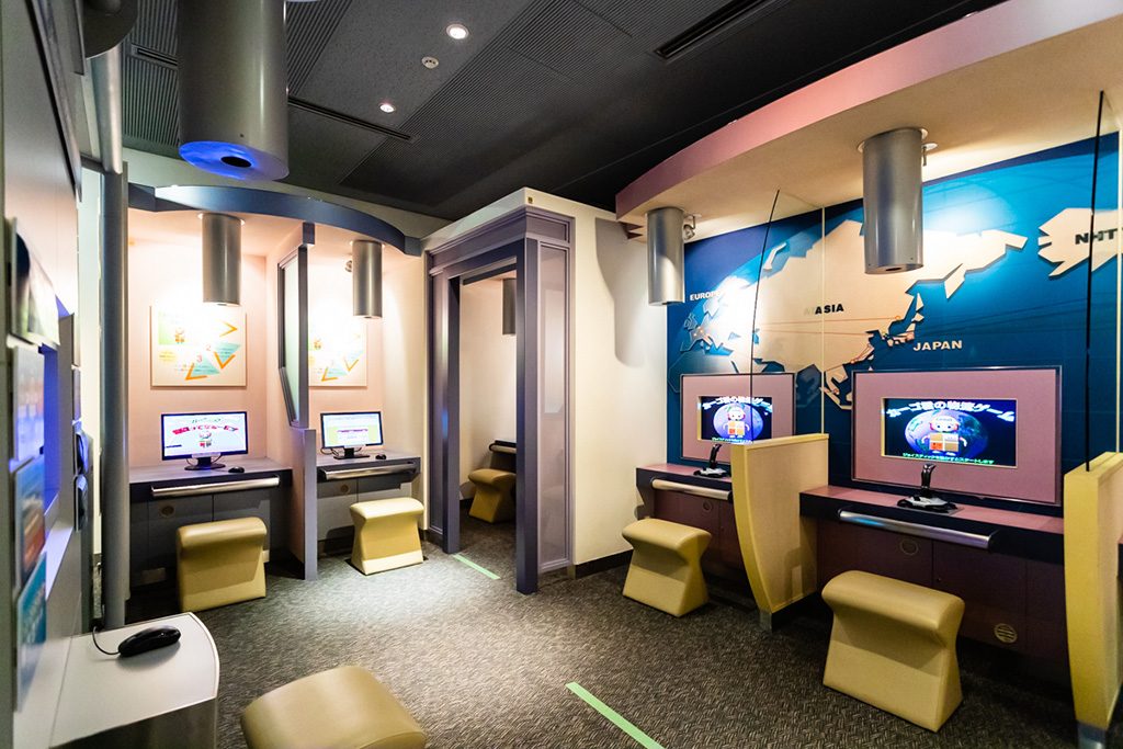 物流ゲームや物流クイズを楽しめるコーナー/物流博物館（東京都/港区）