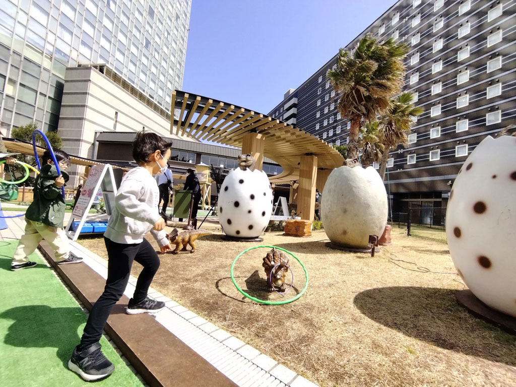 「恐竜ハンター」（無料）／ダイナソーアドベンチャーツアー in 東京ベイ幕張（千葉県）