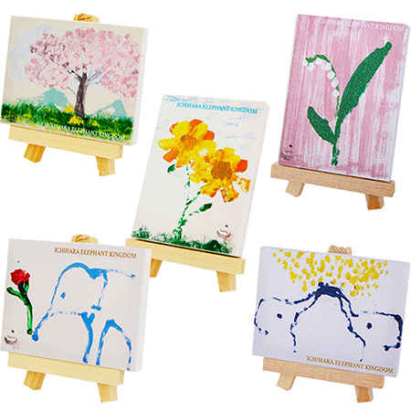 ぞうさんのお絵描き作品/アニマルワンダーリゾウト 市原ぞうの国(千葉県/市原市)