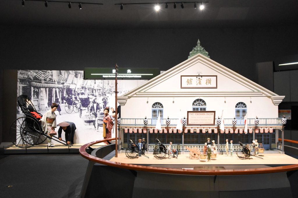 勧工場(かんこうば)、「横濱館」の模型/横浜市歴史博物館(神奈川県)