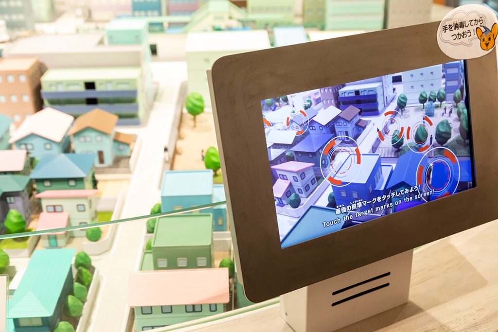 「見てみよう ぼくの街のおまわりさん」の体験コーナー/ポリスミュージアム(警察博物館)(東京都/中央区)