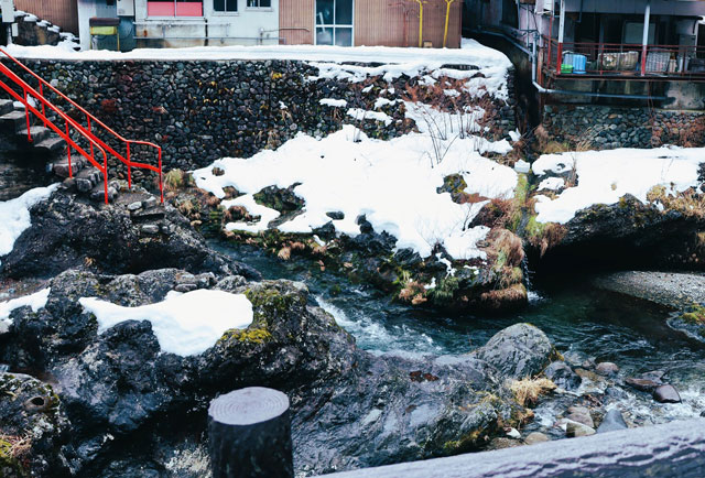 洞川地区の中央を流れる山上川/洞川温泉（奈良県／天川村）
