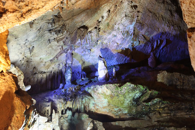 面不動鍾乳洞「行者窟」/洞川温泉（奈良県／天川村）