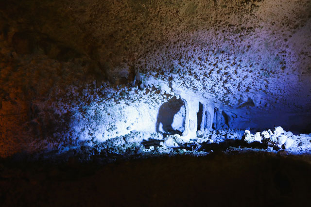面不動鍾乳洞「珊瑚の壁」/洞川温泉（奈良県／天川村）