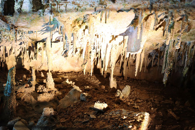 面不動鍾乳洞「銀糸の窟」/洞川温泉（奈良県／天川村）