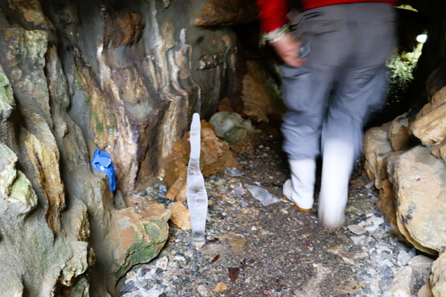 五代松鍾乳洞入場入口/洞川温泉（奈良県／天川村）