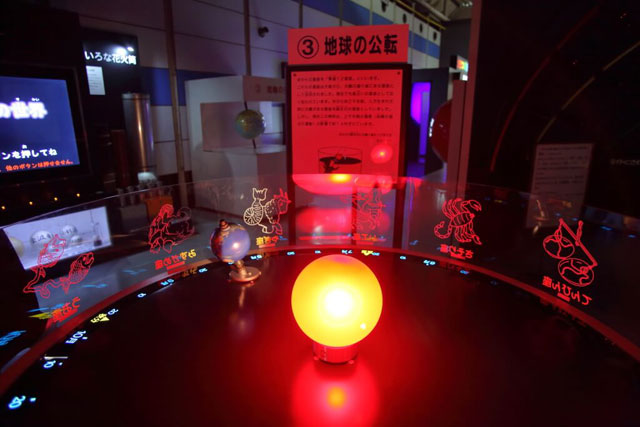 展示場の3階/京都市青少年科学センター（京都府）