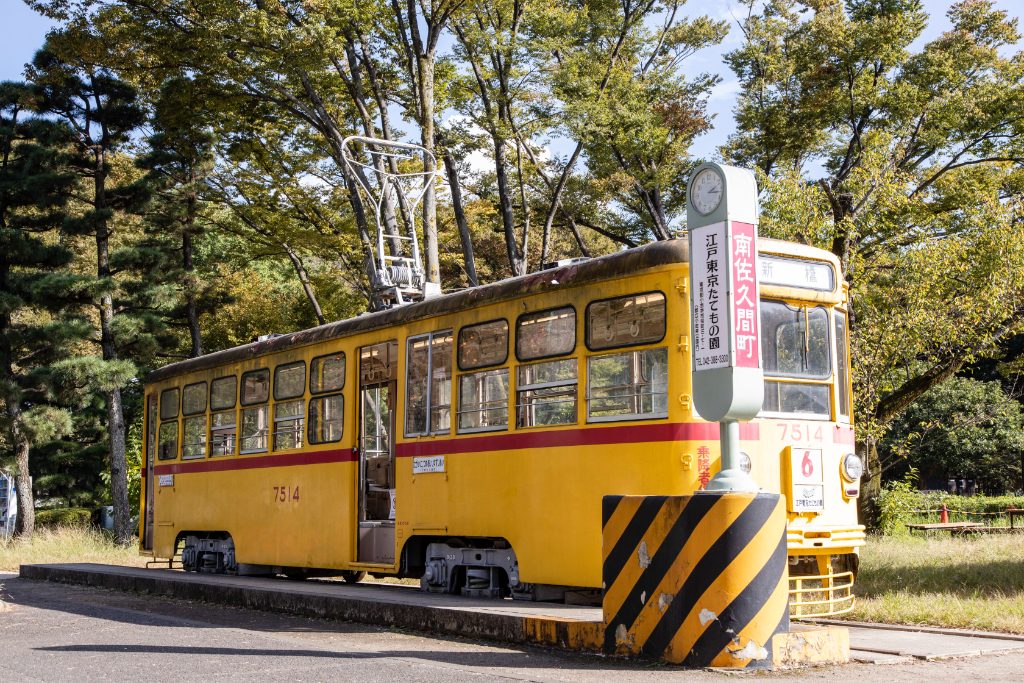 都電7500形/江戸東京たてもの園(東京都/小金井市)