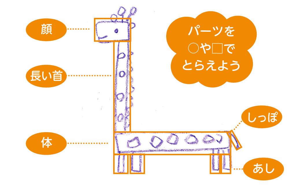 形を、○や△や□で捉えよう