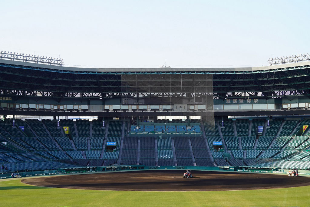 バックスクリーン前の展望スペース「バックスクリーンビュー」/甲子園歴史館（兵庫県／西宮市）