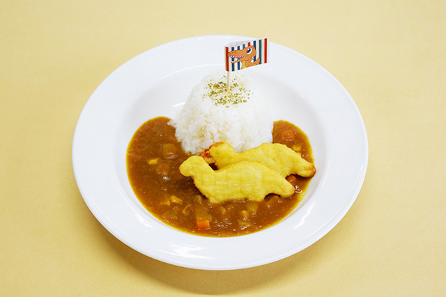 恐竜ナゲットが可愛い「お子さまカレー」/白浜エネルギーランド（和歌山県/白浜町）