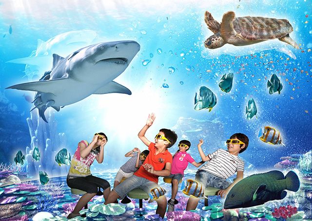 「SUPER 3D 360 エネゴンシアター」POSEIDON/白浜エネルギーランド（和歌山県/白浜町）