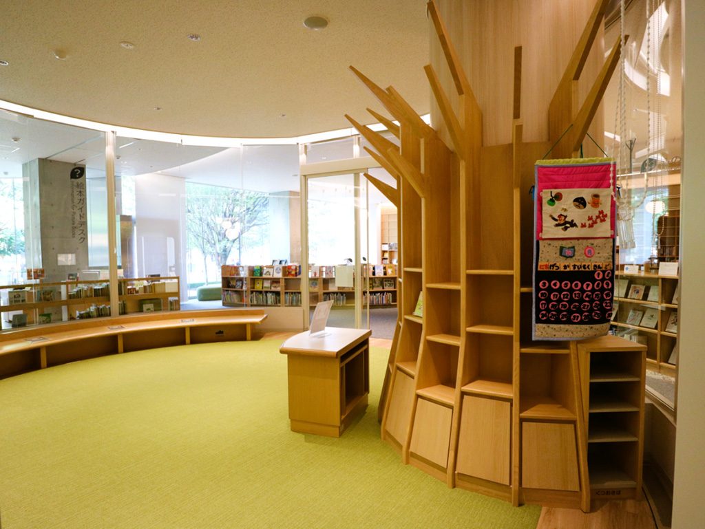 「おはなし会」が開催される場所/いたばしボローニャ絵本館（東京都・板橋区）