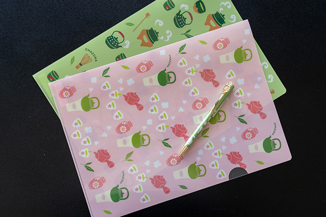 クリアファイル各種/茶づな(京都府/宇治市)