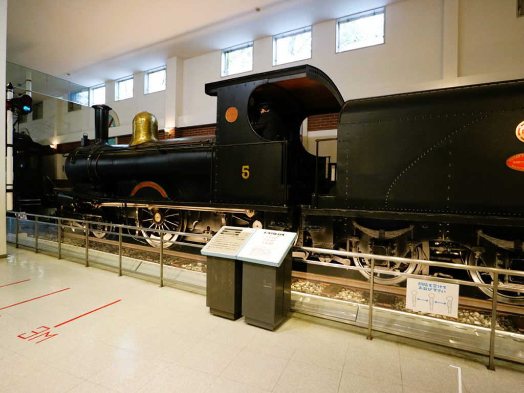 復元された蒸気機関車/東武博物館（東京都/墨田区）