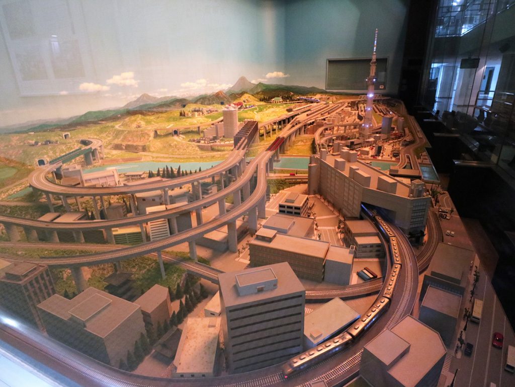巨大なジオラマ/東武博物館（東京都/墨田区）