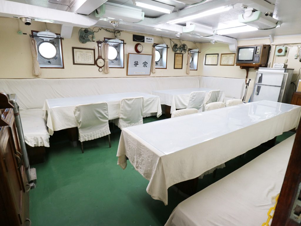 当時の食堂/船の科学館(東京都/品川区)