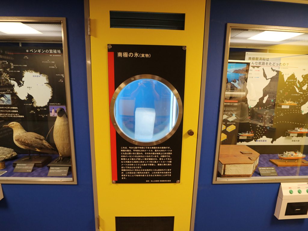南極から運ばれてきた氷/船の科学館(東京都/品川区)