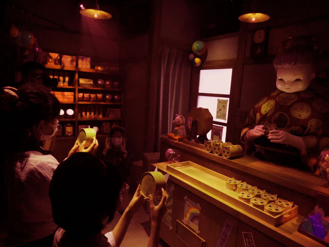 やって来た人によって、やりとりが変わる/西武園ゆうえんち（埼玉県／所沢市）