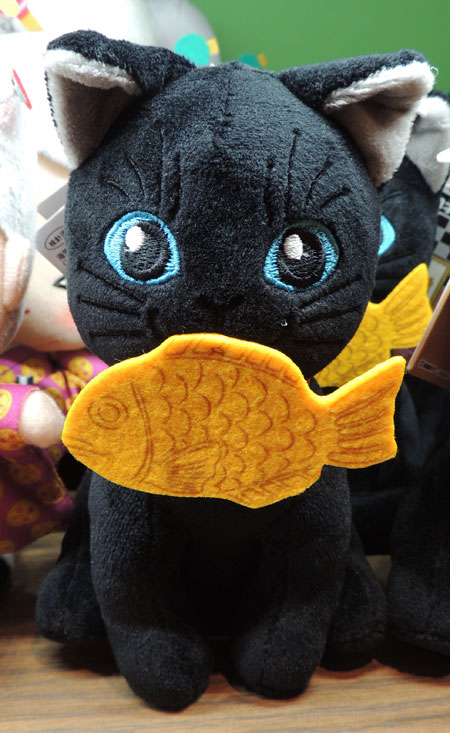 黒猫の“墨丸”のCHIBIぬいぐるみ/西武園ゆうえんち（埼玉県／所沢市）