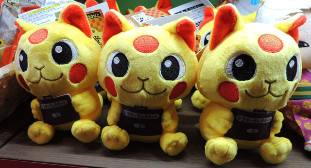 金色の招き猫のCHIBIぬいぐるみ/西武園ゆうえんち（埼玉県／所沢市）