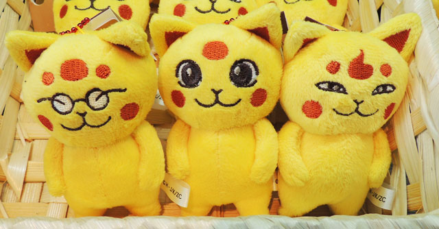 金色の招き猫のBCマスコット/西武園ゆうえんち（埼玉県／所沢市）