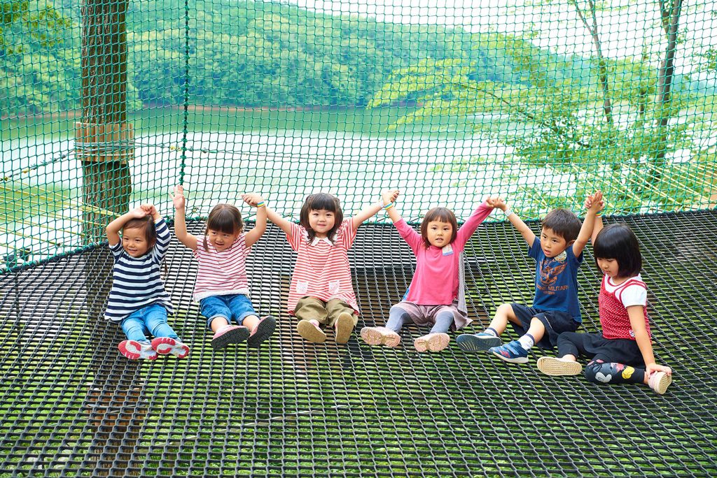 空と風のネットアスレチック「HANETTA(ハネッタ)」（群馬県/川場村）