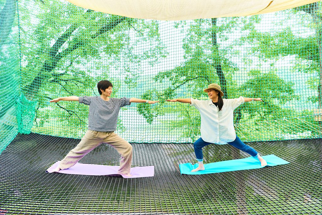 空と風のネットアスレチック「HANETTA(ハネッタ)」（群馬県/川場村）